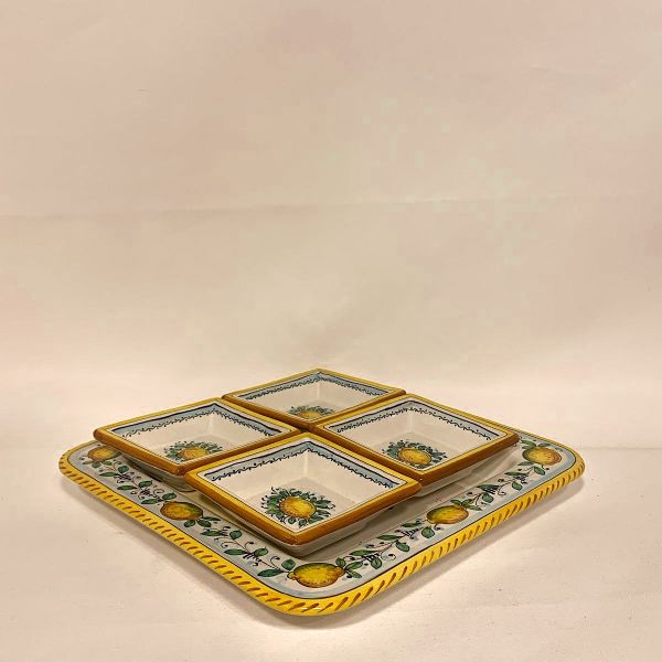 APPETIZER SET CM.30X30, LIMONCINI